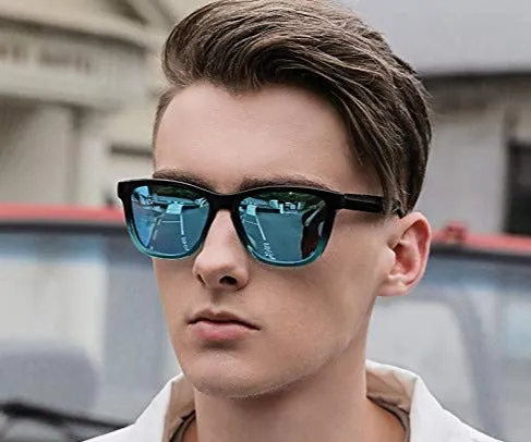 BLENZPRO™ 2-Pack Retro Polarized Sport Sunglasses | Unisex, Trendy UV400, 2 Pairs