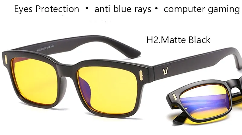 Blue Ray Computer Glasses Men Screen Radiation Blue Light