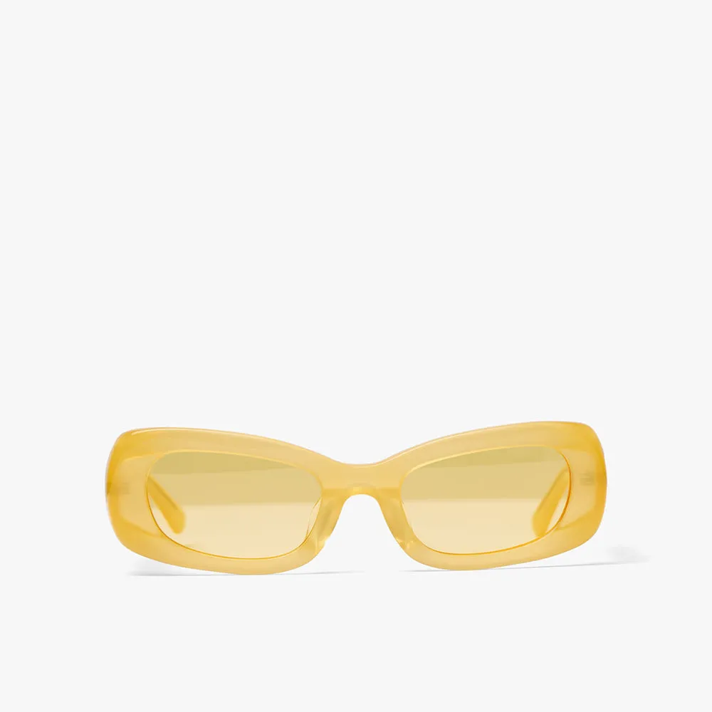 Bonnie Clyde UFO Sunglasses Yellow / Yellow