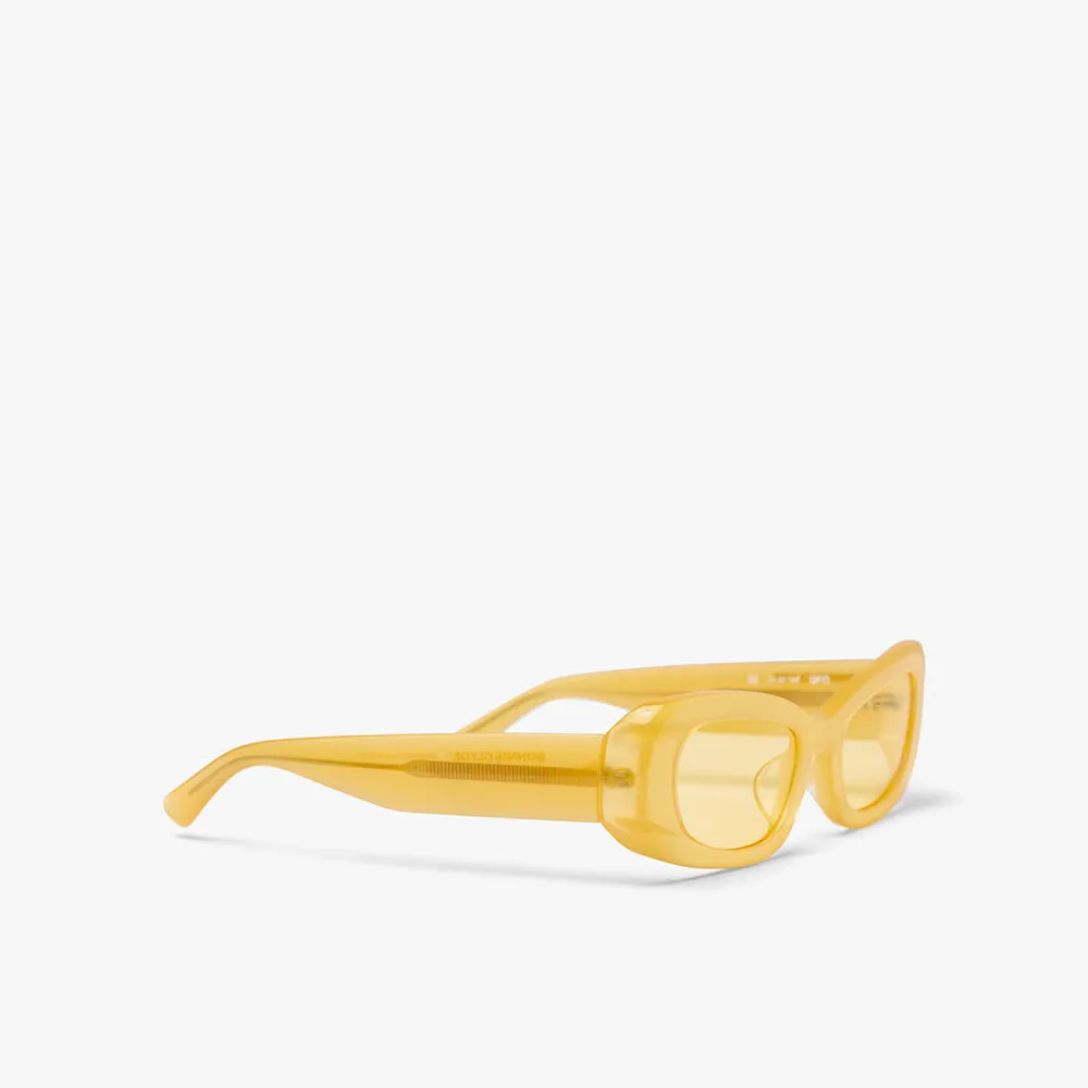 Bonnie Clyde UFO Sunglasses Yellow / Yellow