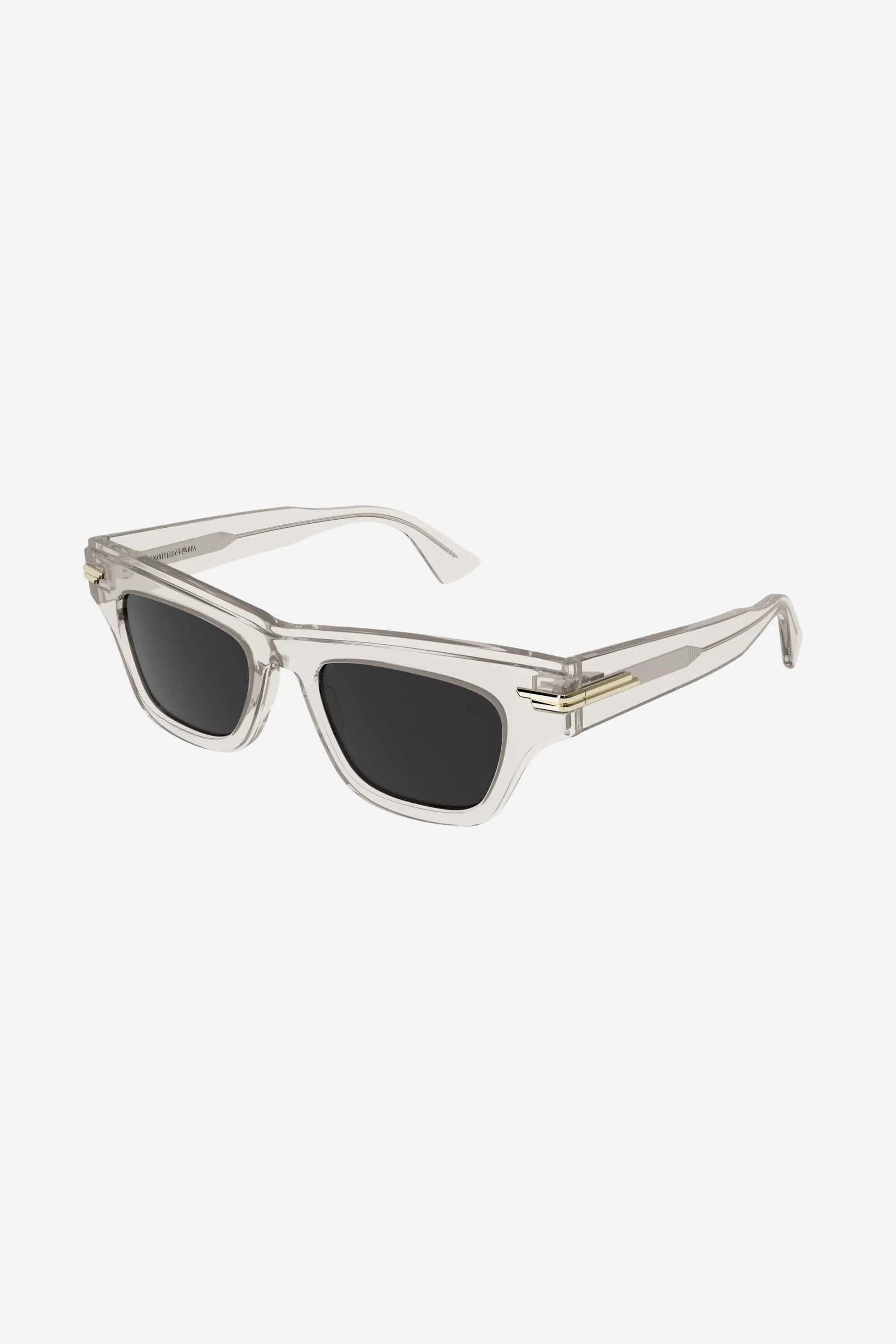 Bottega Veneta squared cat eye transparent sunglasses