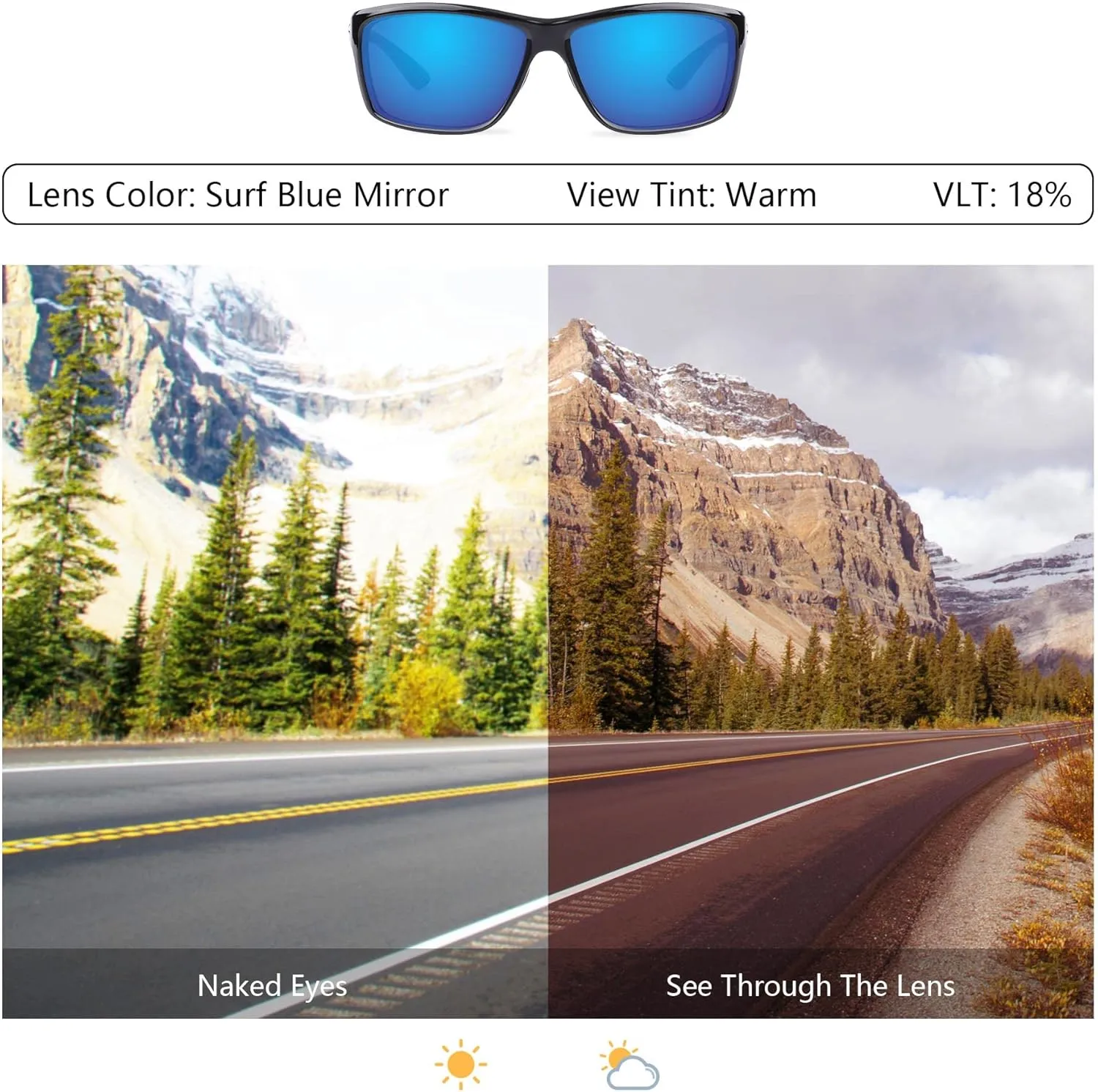 Bowyer POLARIZED Replacement Lenses for Ray-Ban RB4187 54mm Sunglasses
