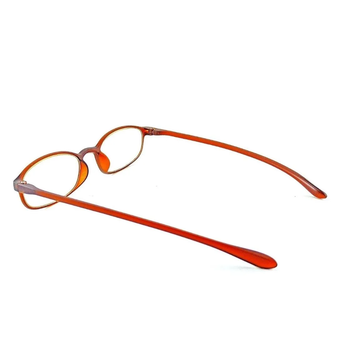 Brown READERS Reading Eyeglasses with Anti Glare Lens ( 1.00 Power To  3.00 Power)