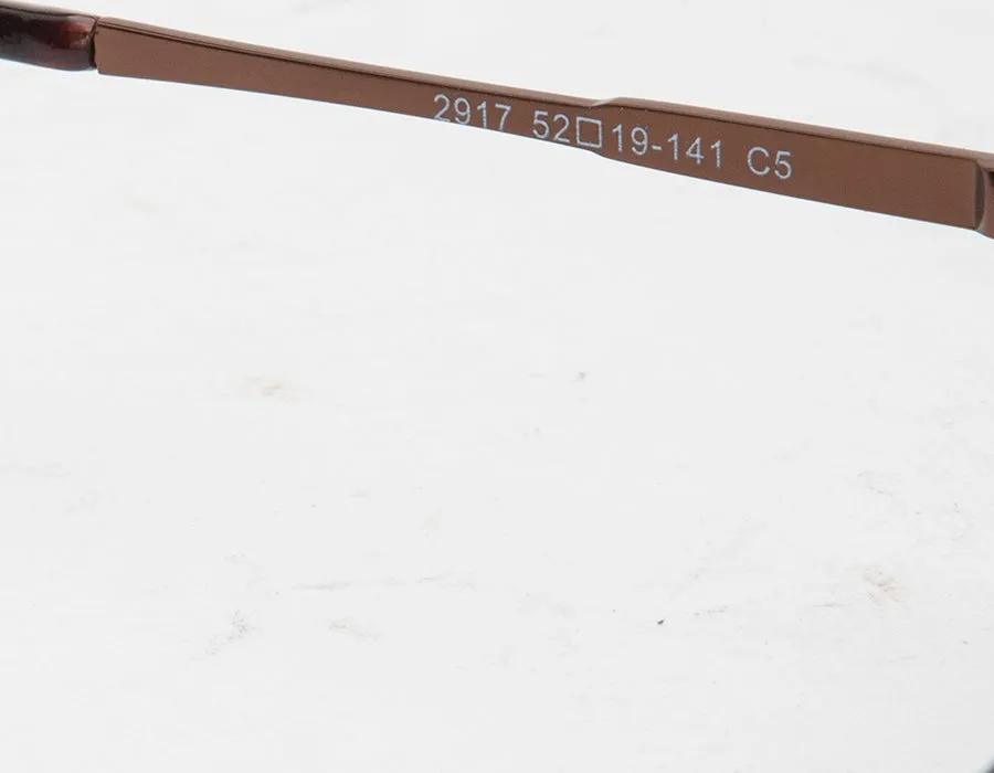 Brown Woody Rectangular Acetate Frame with Metal Temple - Reading Eyeglasses