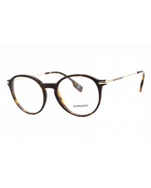 Burberry  BE2300F Round Eyeglasses Tortoise