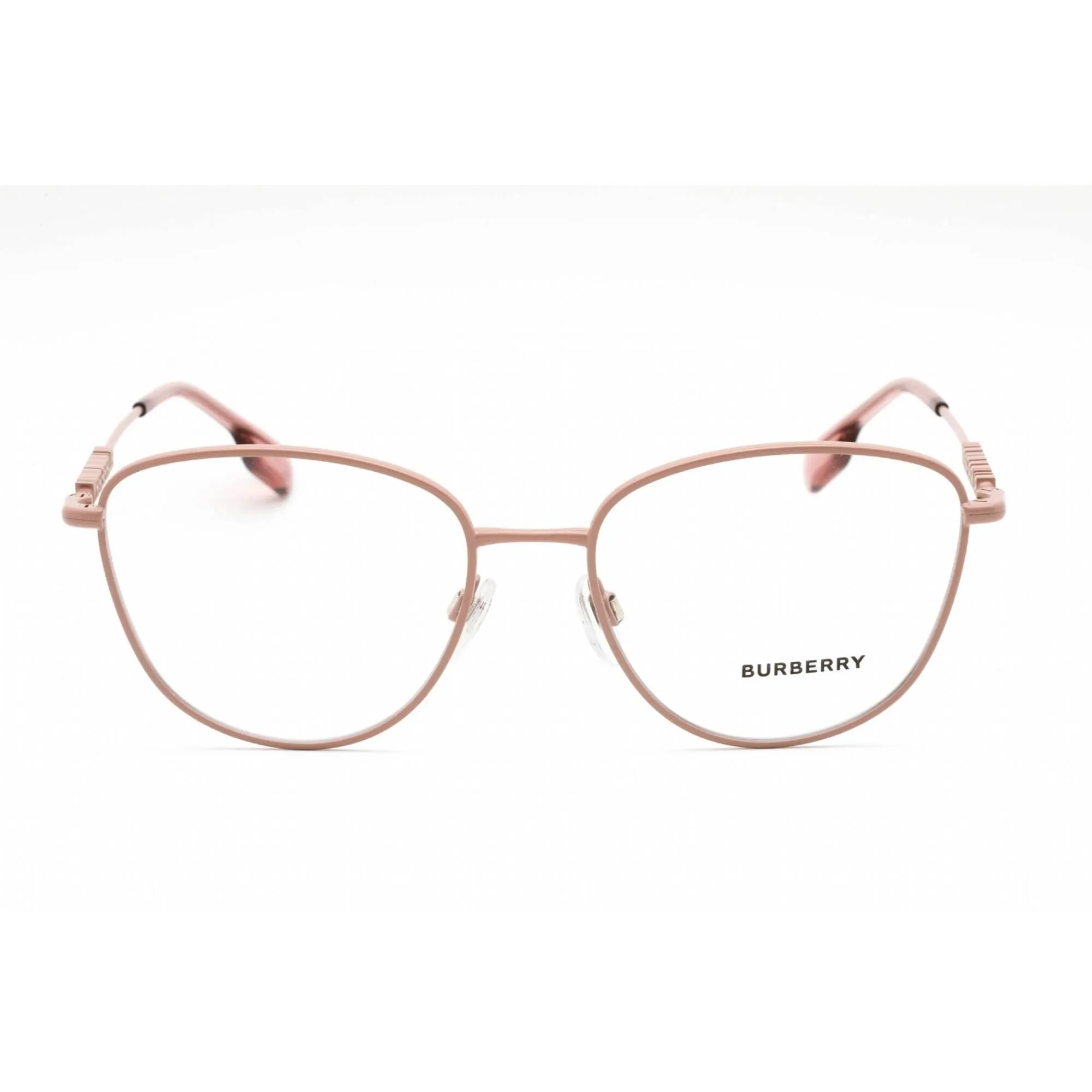 Burberry Women's Eyeglasses - Cat Eye Shape Pink Metal Frame, 53 mm | 0BE1376 1343