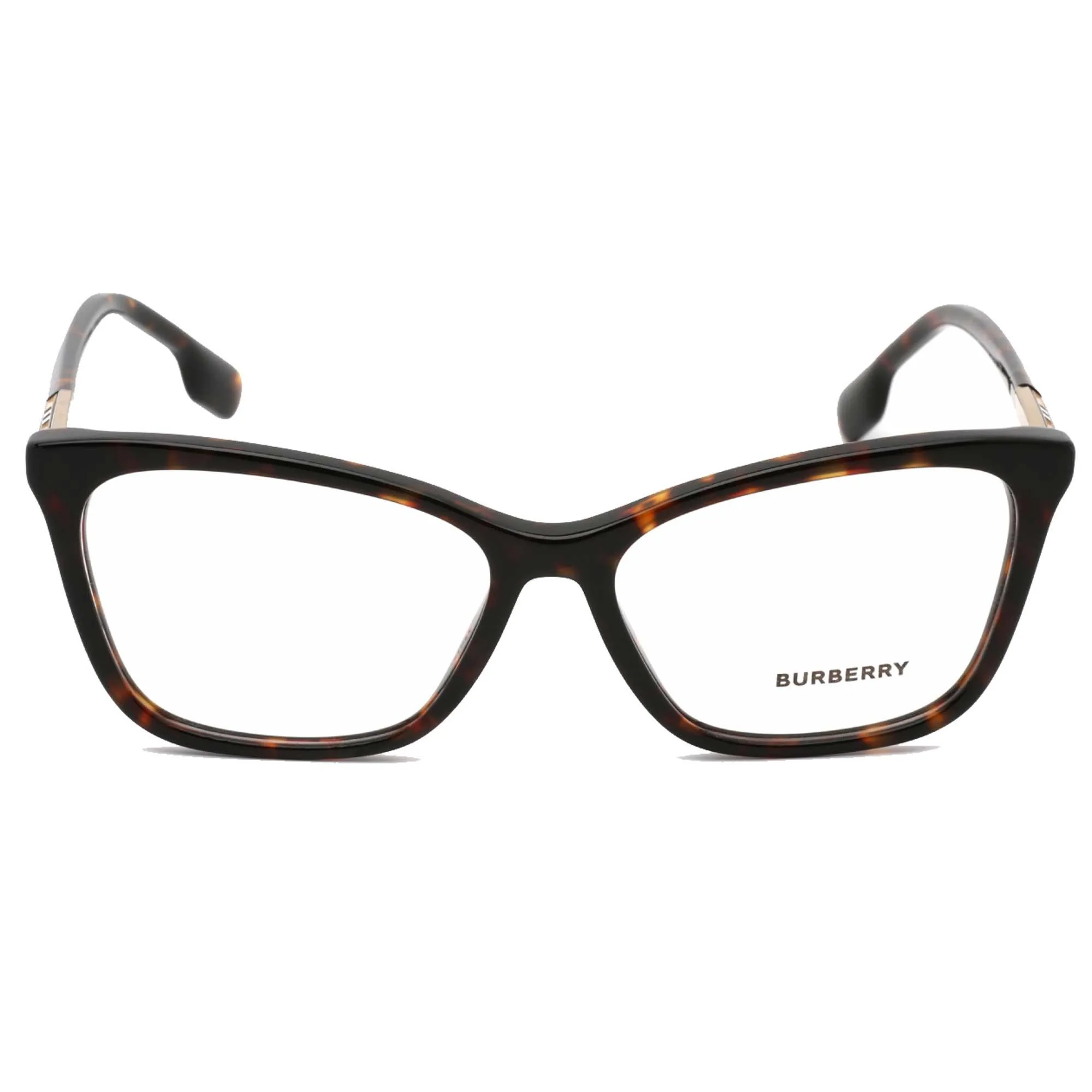 Burberry Women's Eyeglasses - Dark Havana Frame Clear Demo Lens, 53 mm | BE2348 3002
