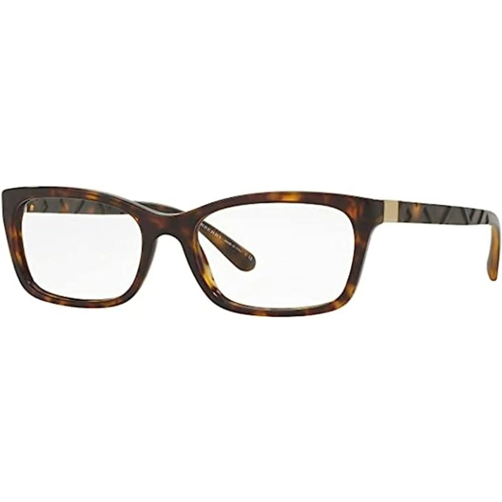 Burberry Women's Eyeglasses - Dark Havana Rectangular Frame | BURBERRY 0BE2220 3002