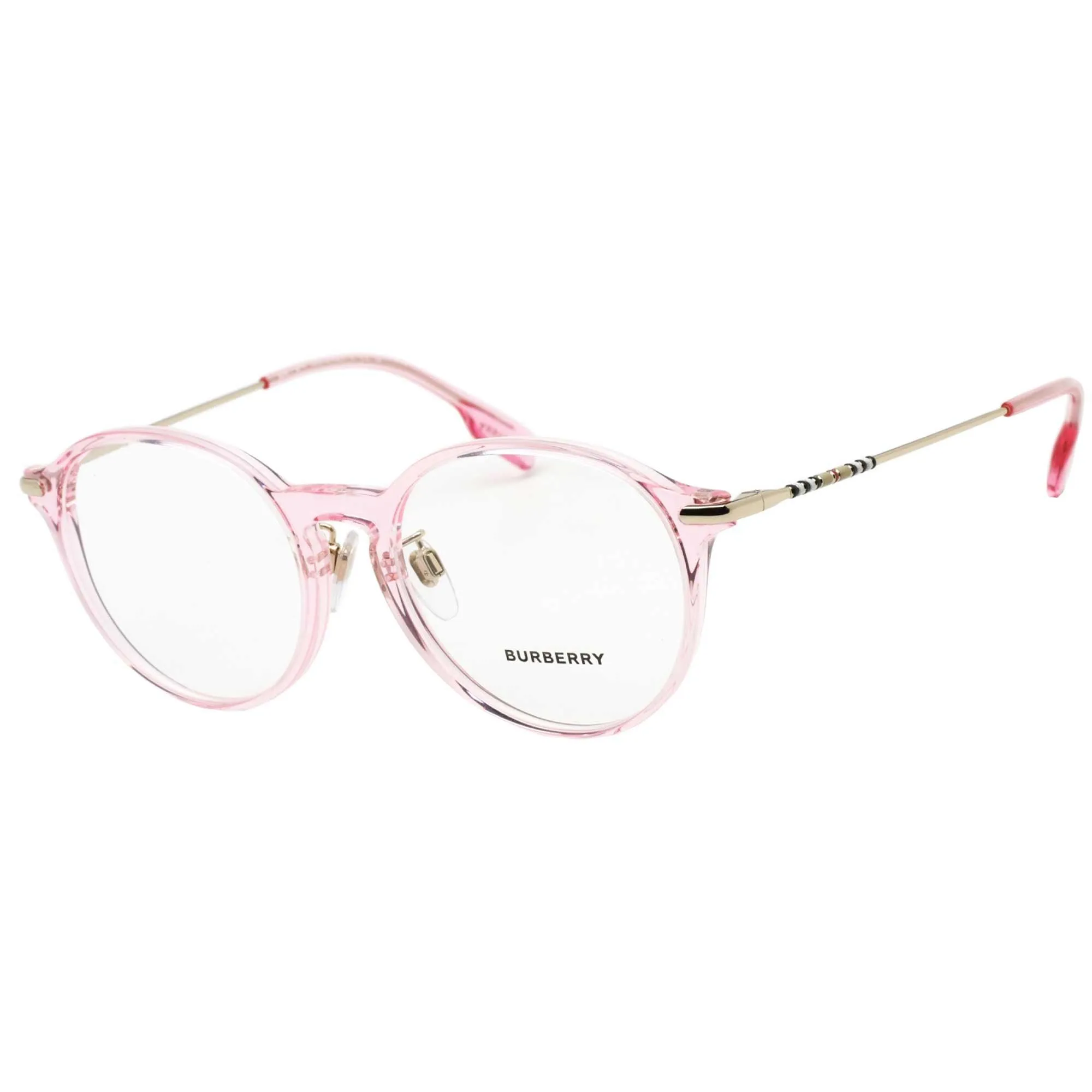 Burberry Women's Eyeglasses - Pink Full Rim Frame Clear Demo Lens | 0BE2365F 4024