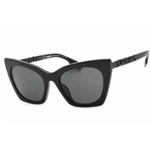 Burberry Women's Sunglasses - Black Cat Eye Frame Dark Grey Lens | 0BE4372U 300187