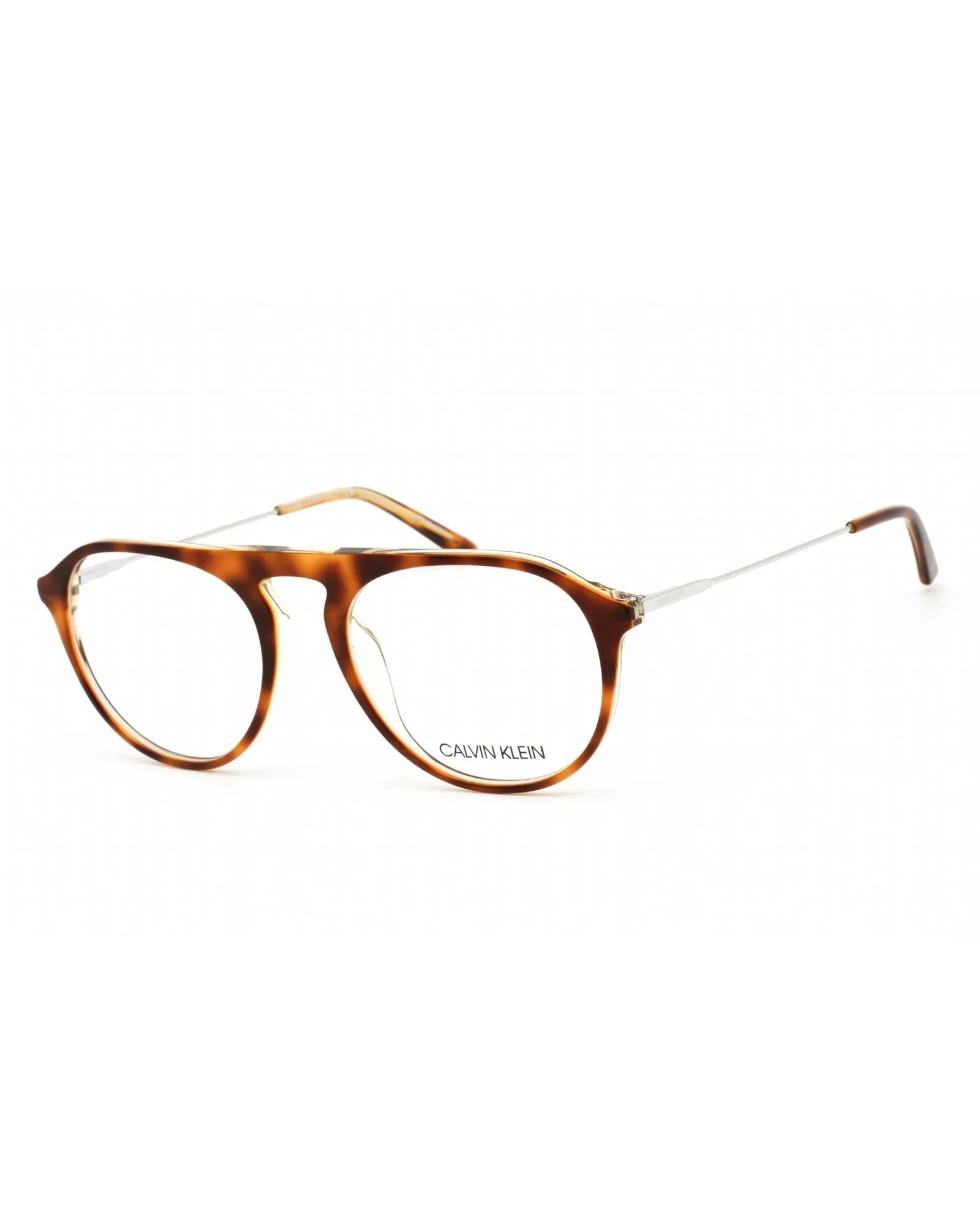 Calvin Klein  CK20703 Eyeglasses TORTOISE/CRYSTAL YELLOW/Clear demo lens