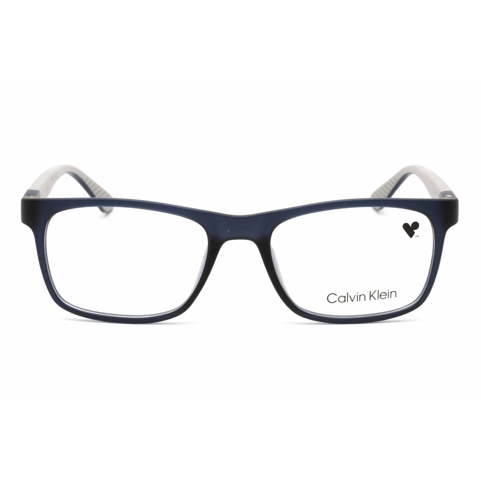Calvin Klein Men's Eyeglasses - Full Rim Matte Crystal Navy Acetate | CK20535 410
