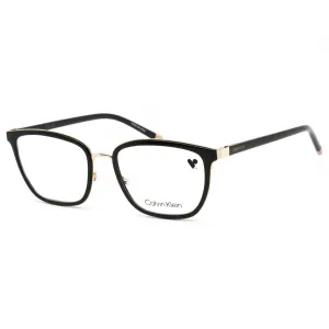 Calvin Klein Unisex Eyeglasses - Black Square Full Rim Frame Clear Lens | CK5453 001
