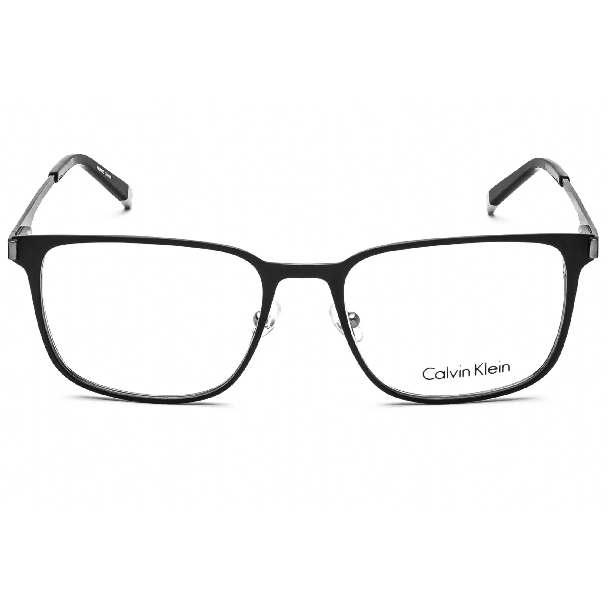 Calvin Klein Unisex Eyeglasses - Matte Black Rectangular Metal Frame | CK5454 115