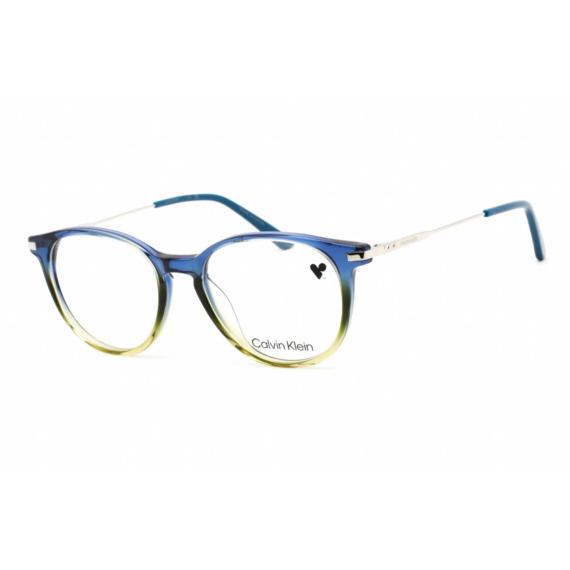 Calvin Klein Women's Eyeglasses - Crystal Blue and Green Gradient Frame | CK19712 428