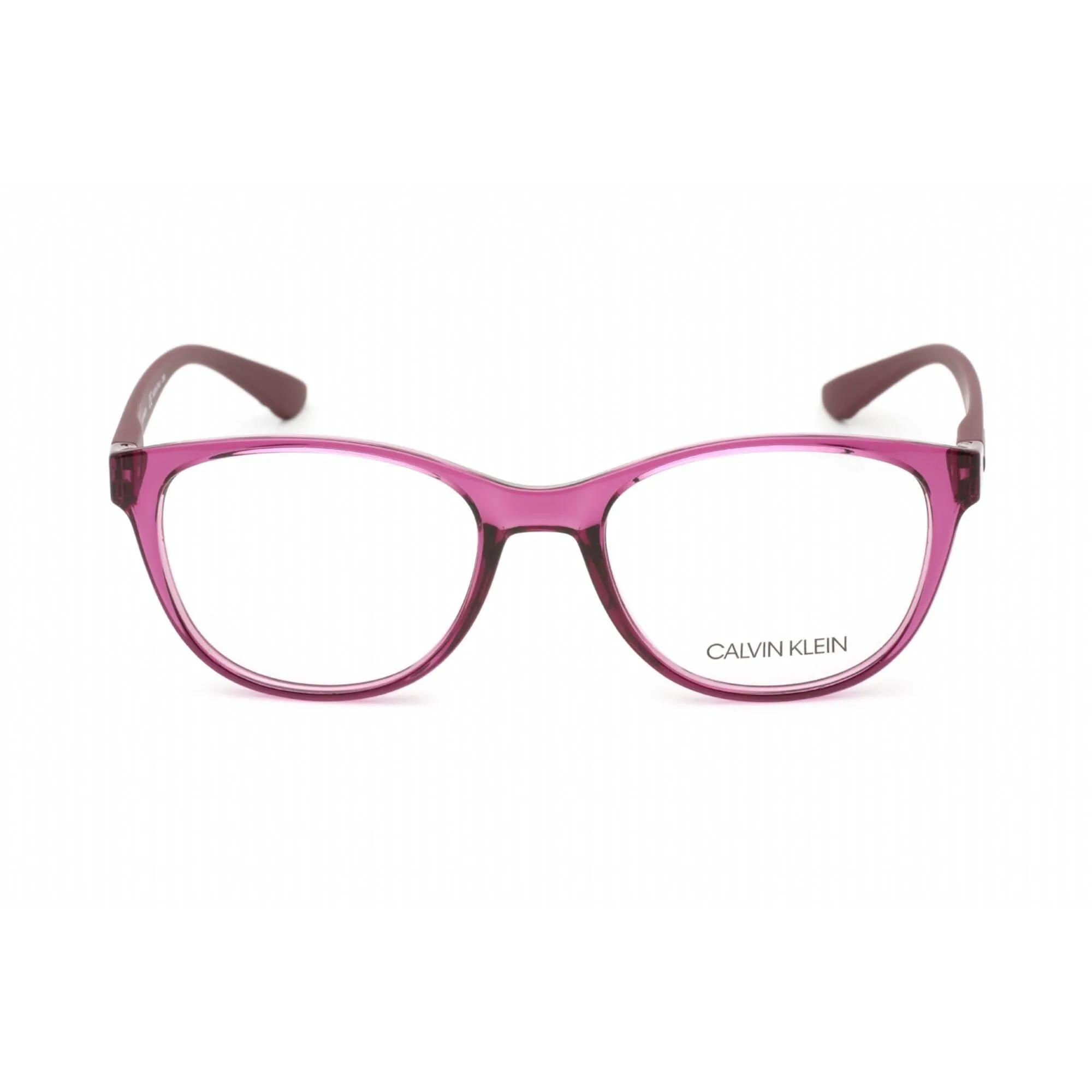 Calvin Klein Women's Eyeglasses - Full Rim Crystal Berry Plastic Frame | CK19572 654