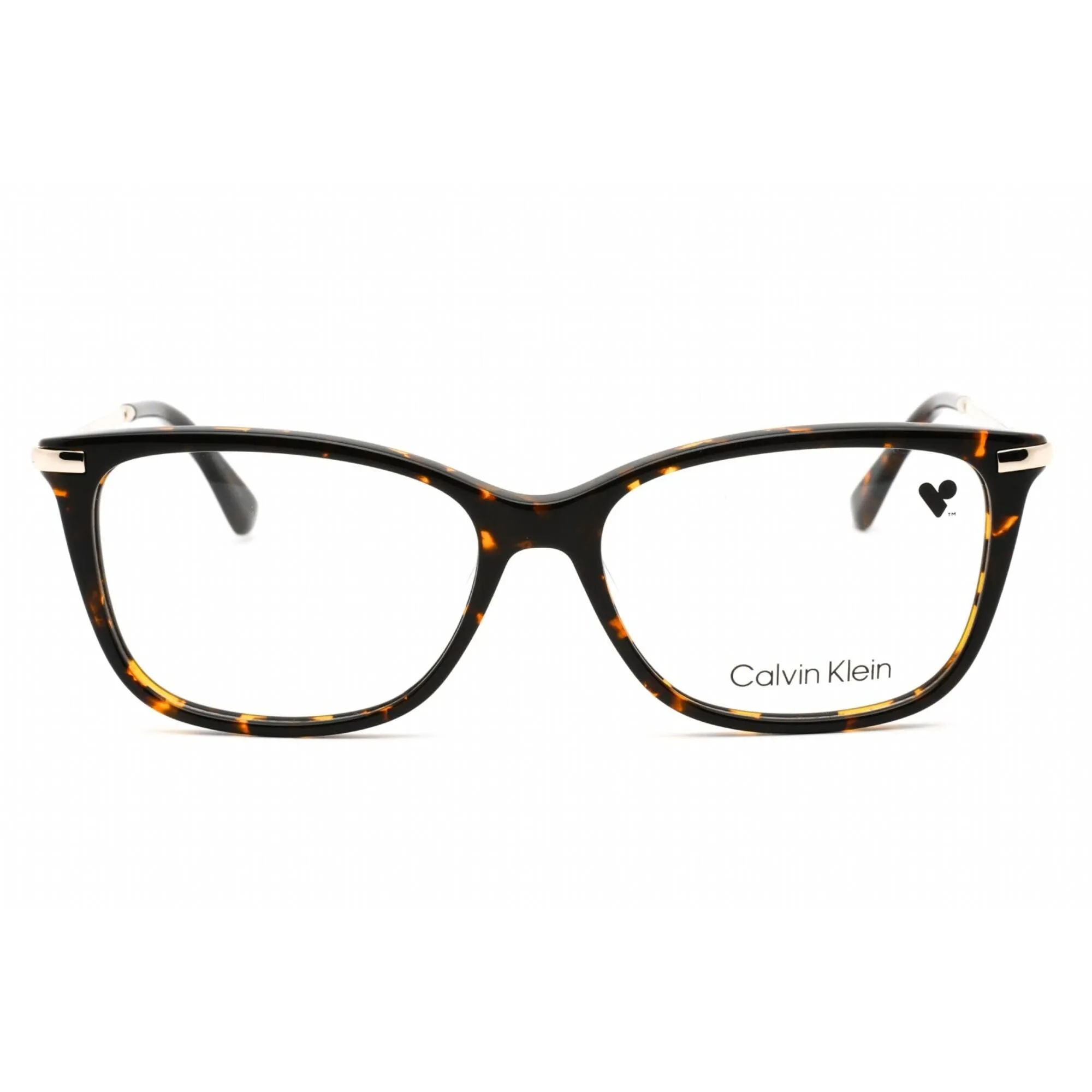 Calvin Klein Women's Eyeglasses - Full Rim Vintage Havana Plastic Frame | CK22501 237