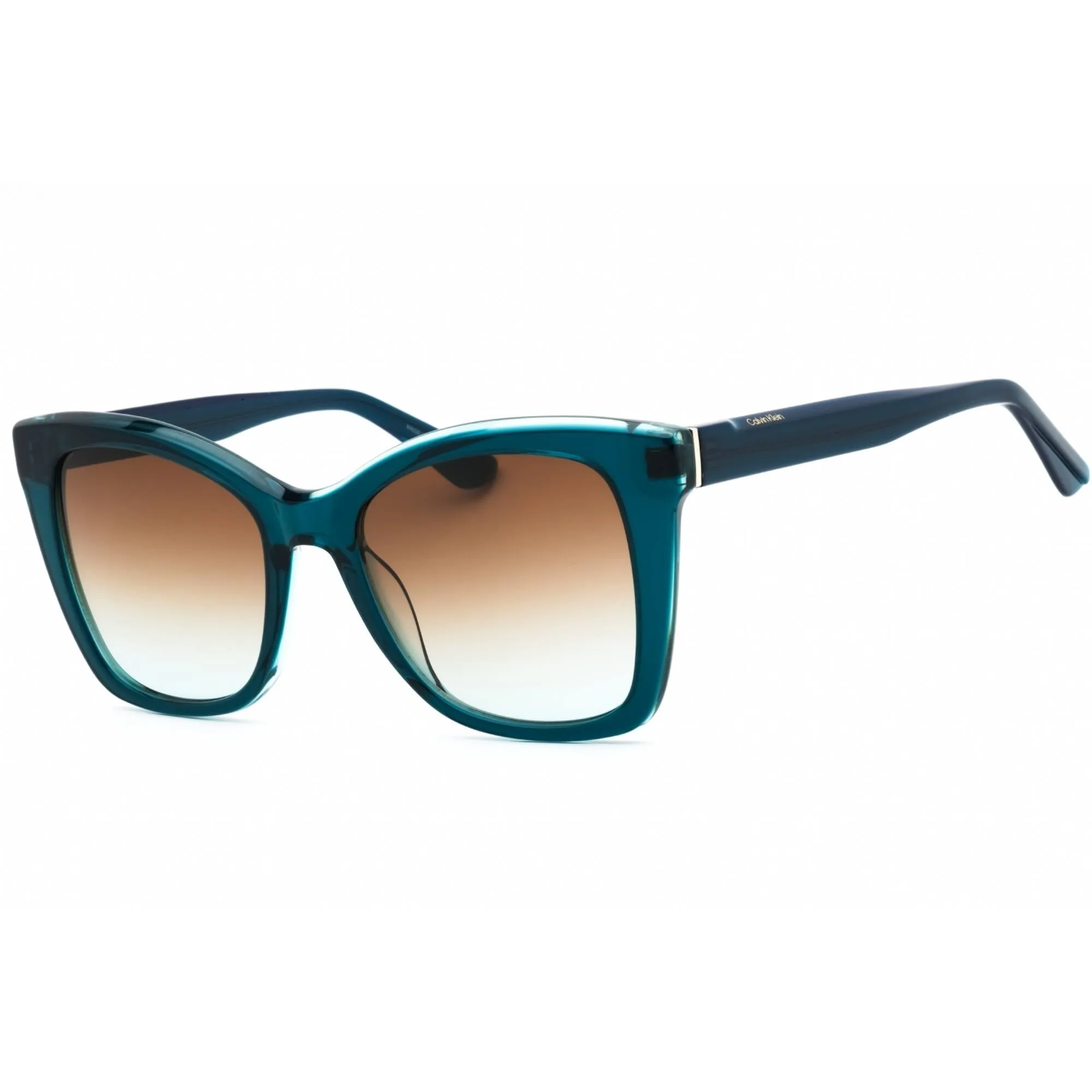 Calvin Klein Women's Sunglasses - Petrol Acetate Cat Eye Full Rim Frame | CK22530S 432