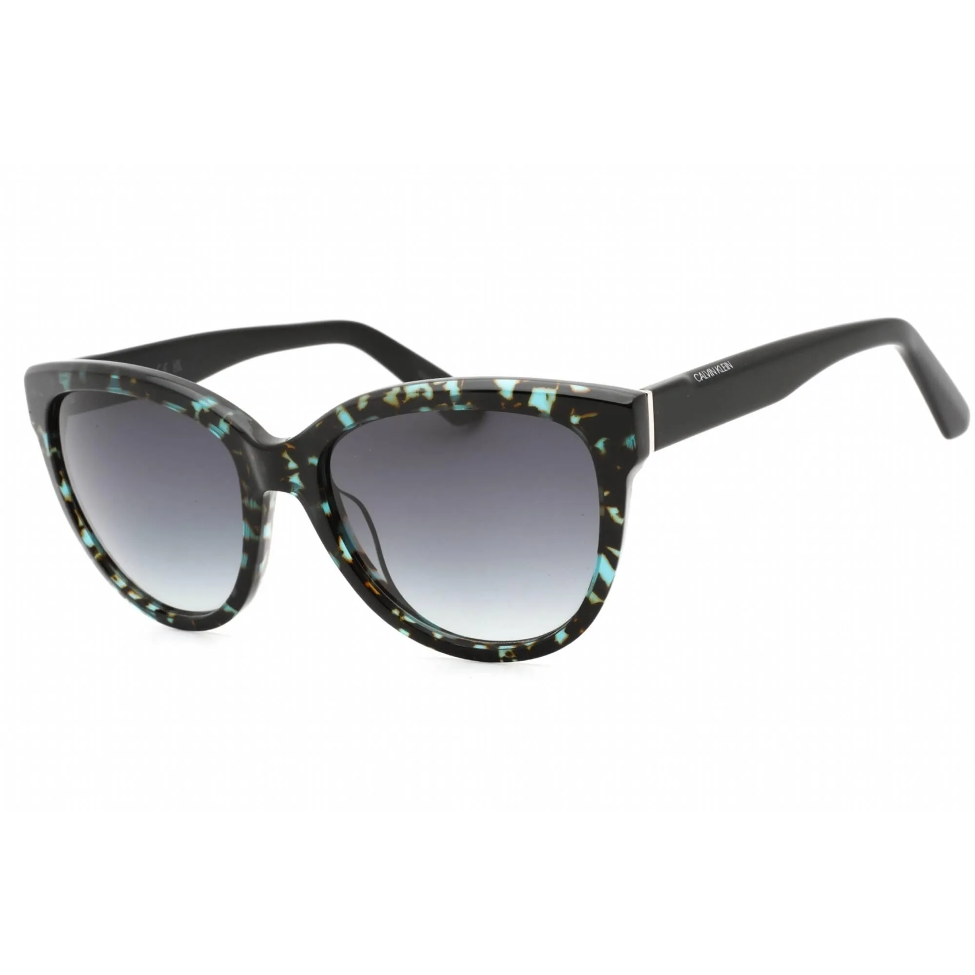 Calvin Klein Women's Sunglasses - Petrol Havana Plastic Full Rim Frame | CK21709S 333
