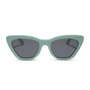 CAMILA - STEEL TEAL   GREY   POLARIZED SUNGLASSES