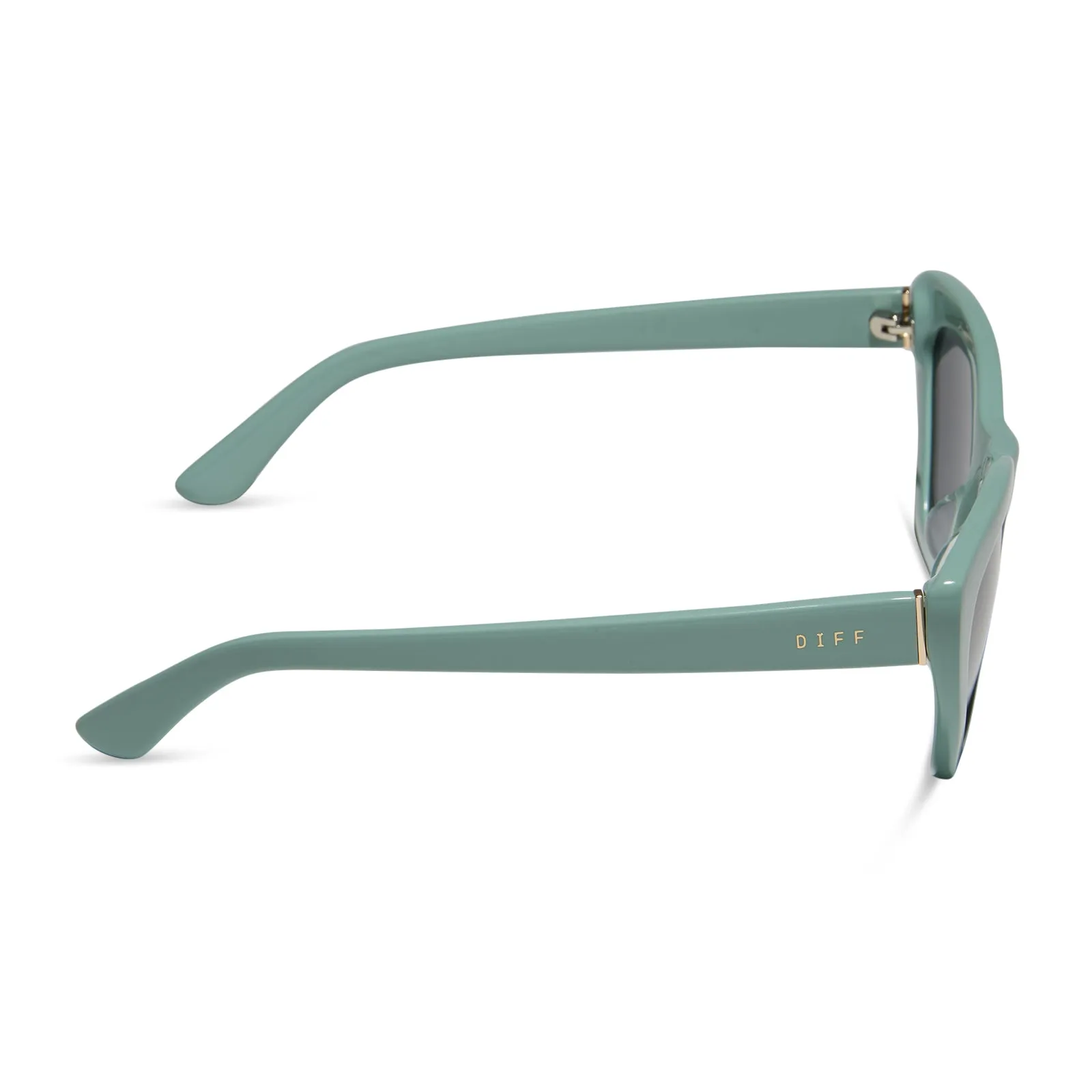 CAMILA - STEEL TEAL   GREY   POLARIZED SUNGLASSES