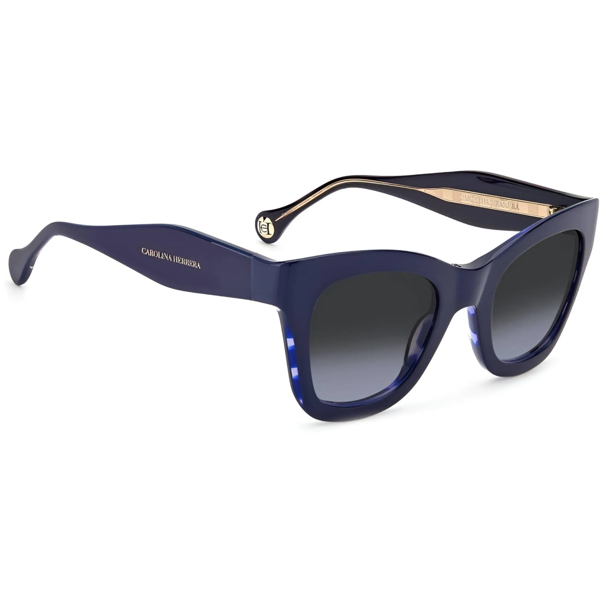 Carolina Herrera Women's Sunglasses - Blue Full Rim Cat Eye Frame | CH 0015/S 0PJP