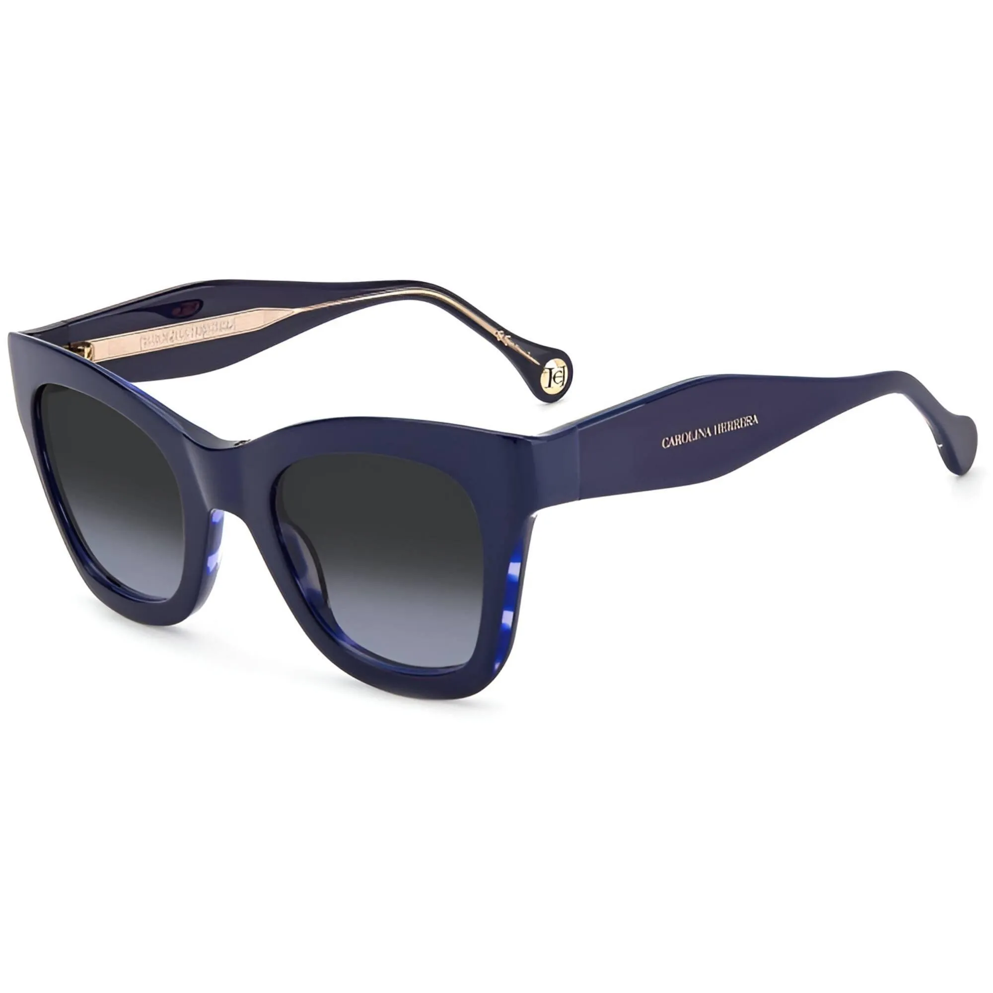 Carolina Herrera Women's Sunglasses - Blue Full Rim Cat Eye Frame | CH 0015/S 0PJP