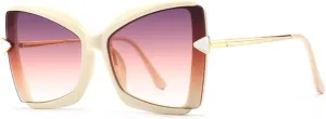 Cat Eye Oversized Sunglasses Women Vintage Travel Big Frame Sun Glasses Ladies Shades UV400