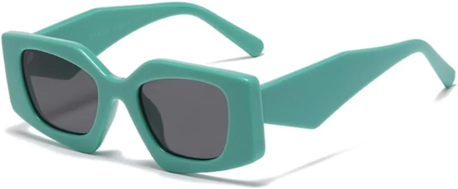 Cat Eye Polygonal Sunglasses Women Vintage Sun Glasses Female Shades Eyewear