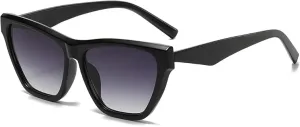 Cat Eye Sunglasses for Women Luxury Vintage Small Gradient Uv400