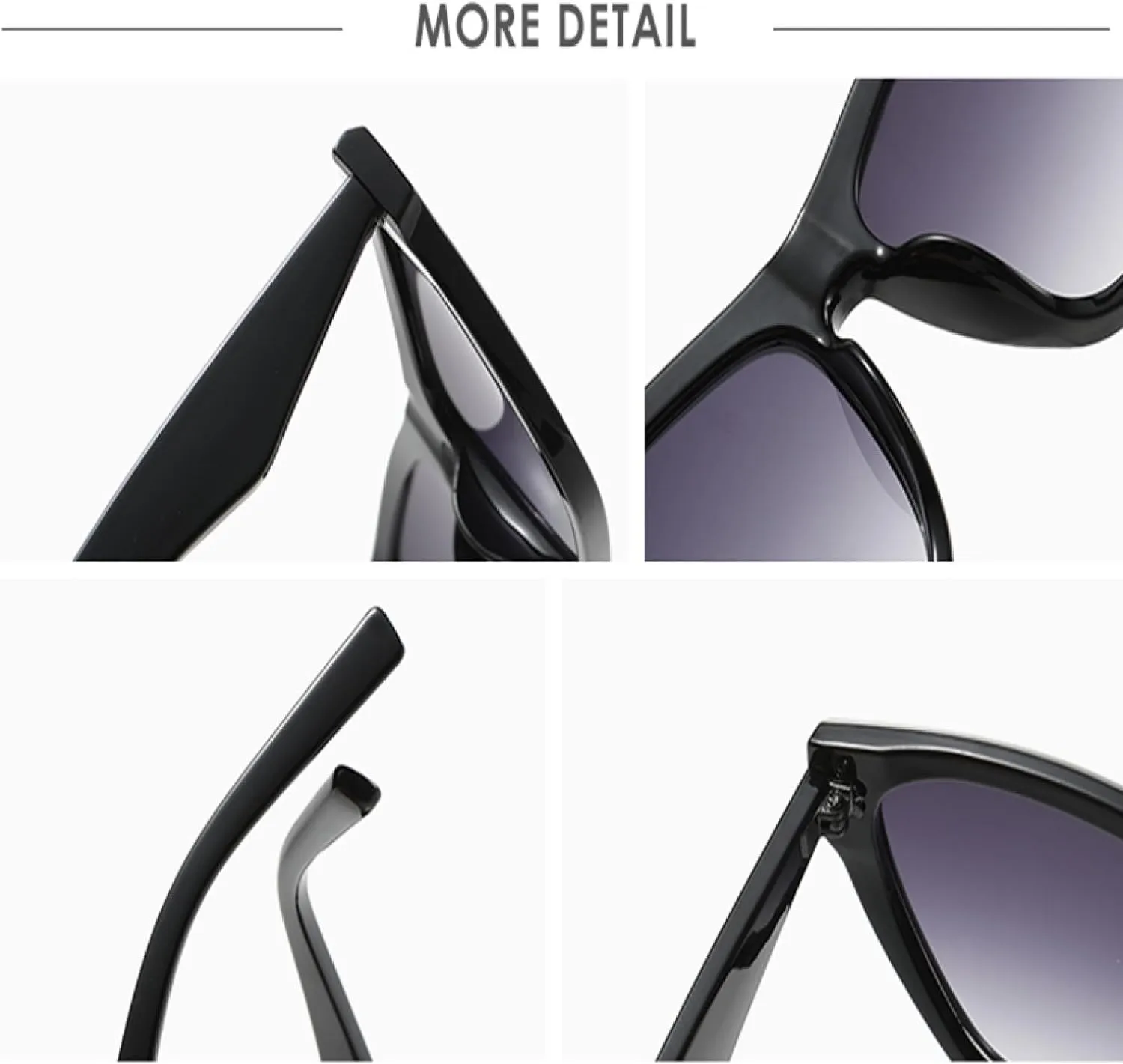 Cat Eye Sunglasses for Women Luxury Vintage Small Gradient Uv400