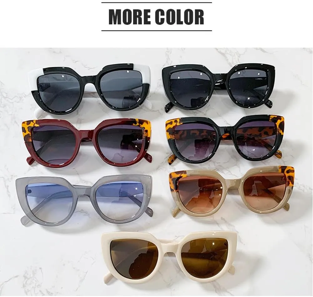 Cat Eye Sunglasses For Women Men Vintage Sun Glasses Trending Female Shades UV400