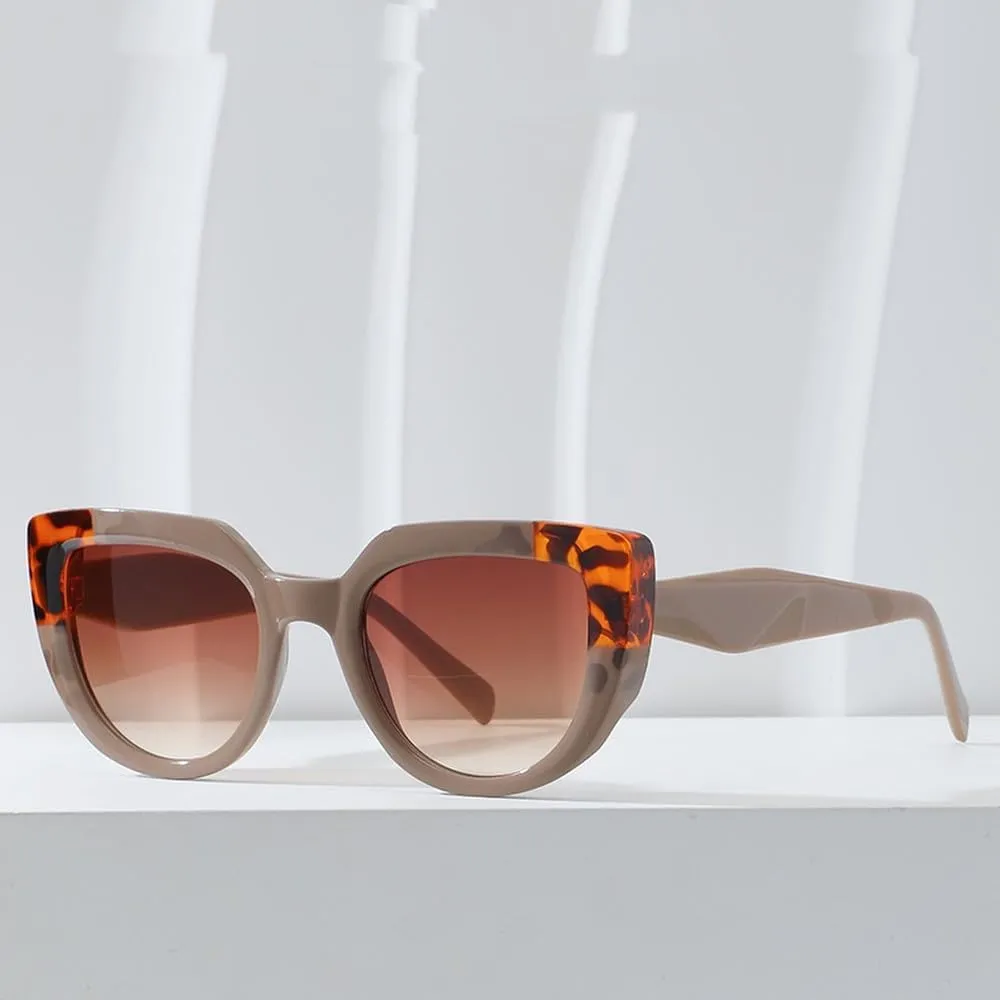 Cat Eye Sunglasses For Women Men Vintage Sun Glasses Trending Female Shades UV400