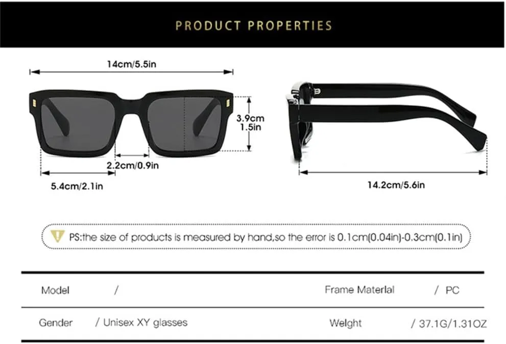 Cat Eye Sunglasses Men Women Vintage PC Lens Frame UV400
