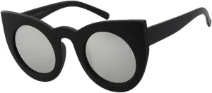 Cat Eye Sunglasses Vintage White Black Female Cateye Sun Glasses