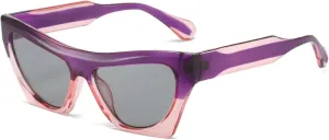 Cat Eye Sunglasses Women Color Frame Vintage Shades Sun Glasses Frame Uv400 Eyewear