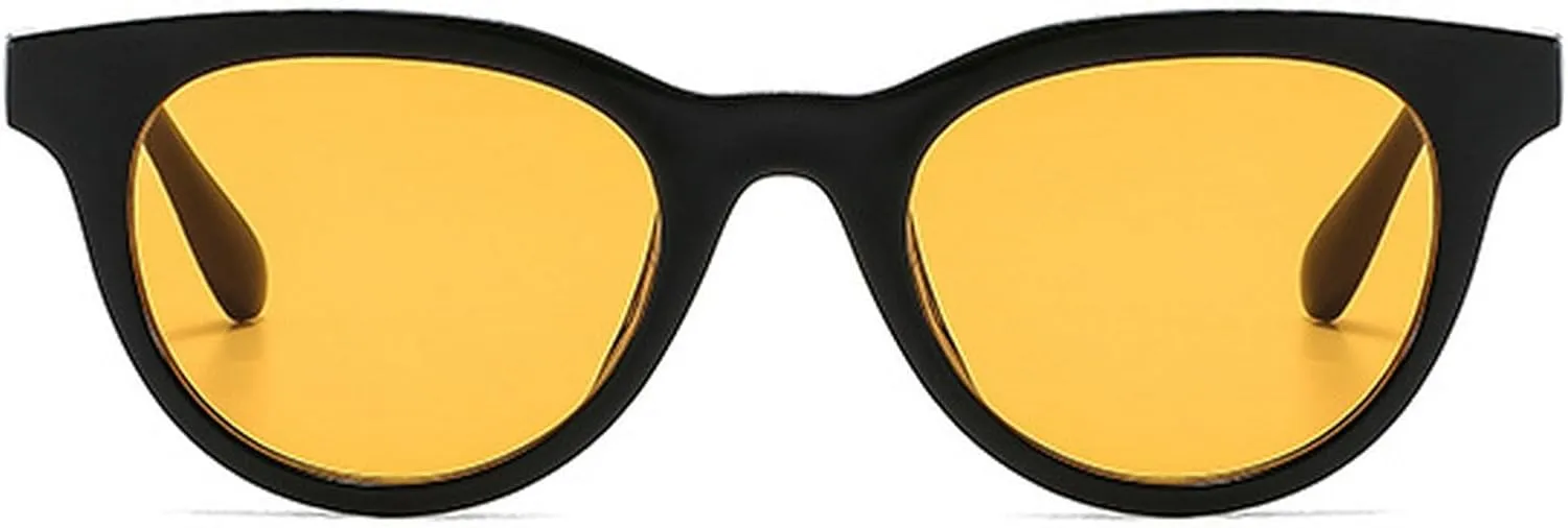 Cat Eye Sunglasses Women Men Shades Retro Oval Sun Glasses Anti UV400 Vintage Travel Eyewear Female ﻿