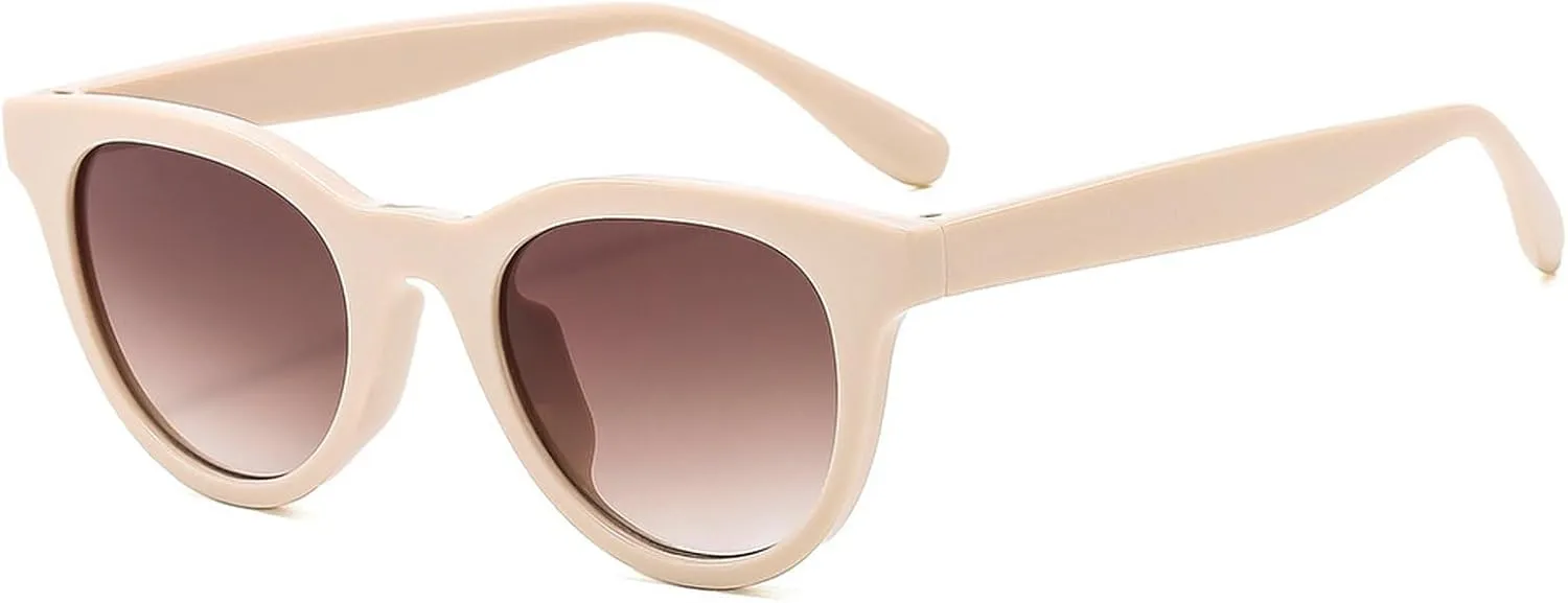 Cat Eye Sunglasses Women Men Shades Retro Oval Sun Glasses Anti UV400 Vintage Travel Eyewear Female ﻿