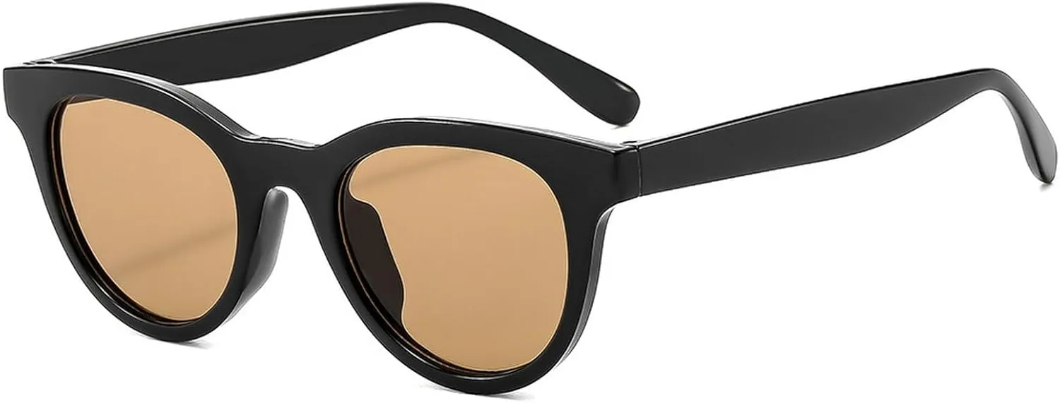 Cat Eye Sunglasses Women Men Shades Retro Oval Sun Glasses Anti UV400 Vintage Travel Eyewear Female ﻿