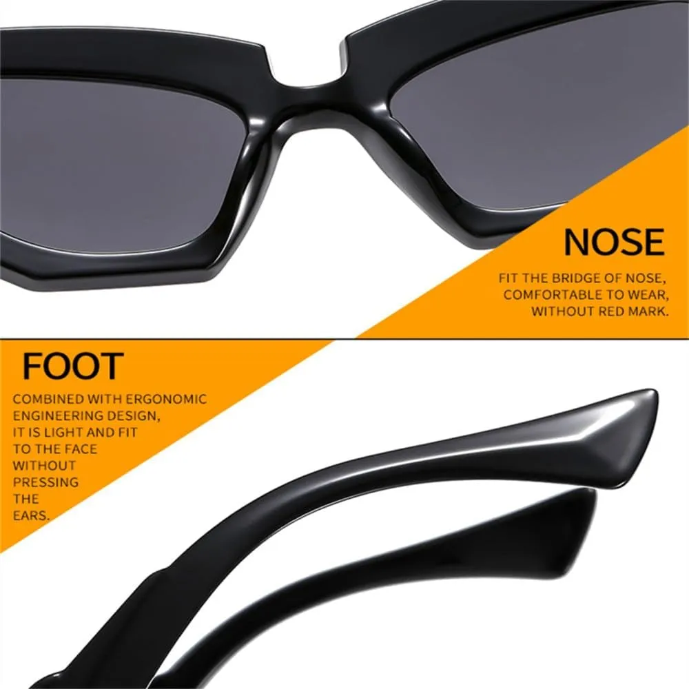 Cat Eye Sunglasses Women MEN Vintage Shades Sun Glasses UV400 Eyewear