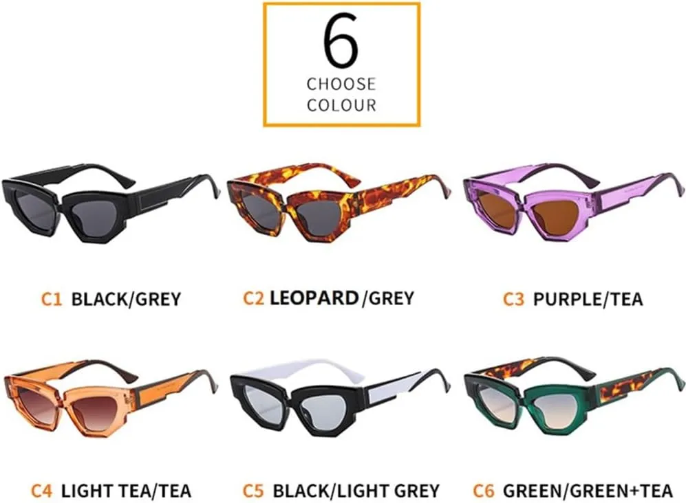 Cat Eye Sunglasses Women MEN Vintage Shades Sun Glasses UV400 Eyewear