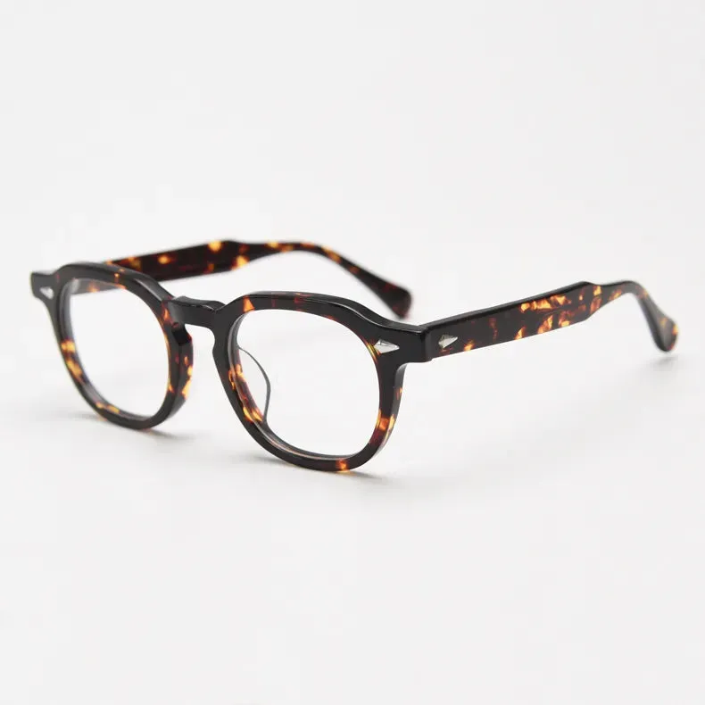 CCspace Unisex Full Rim Square Acetate Eyeglasses 56839