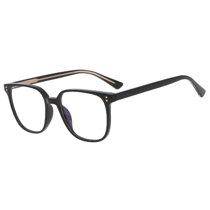 CCspace Unisex Full Rim Square Tr 90 Eyeglasses 53324