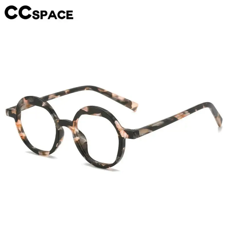 CCspace Women's Full Rim Square Tr 90 Eyeglasses 56898