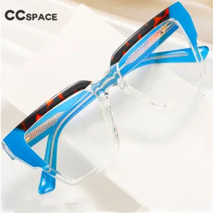 CCspace Women's Full Rim Tr 90 Titanium Eyeglasses 55295