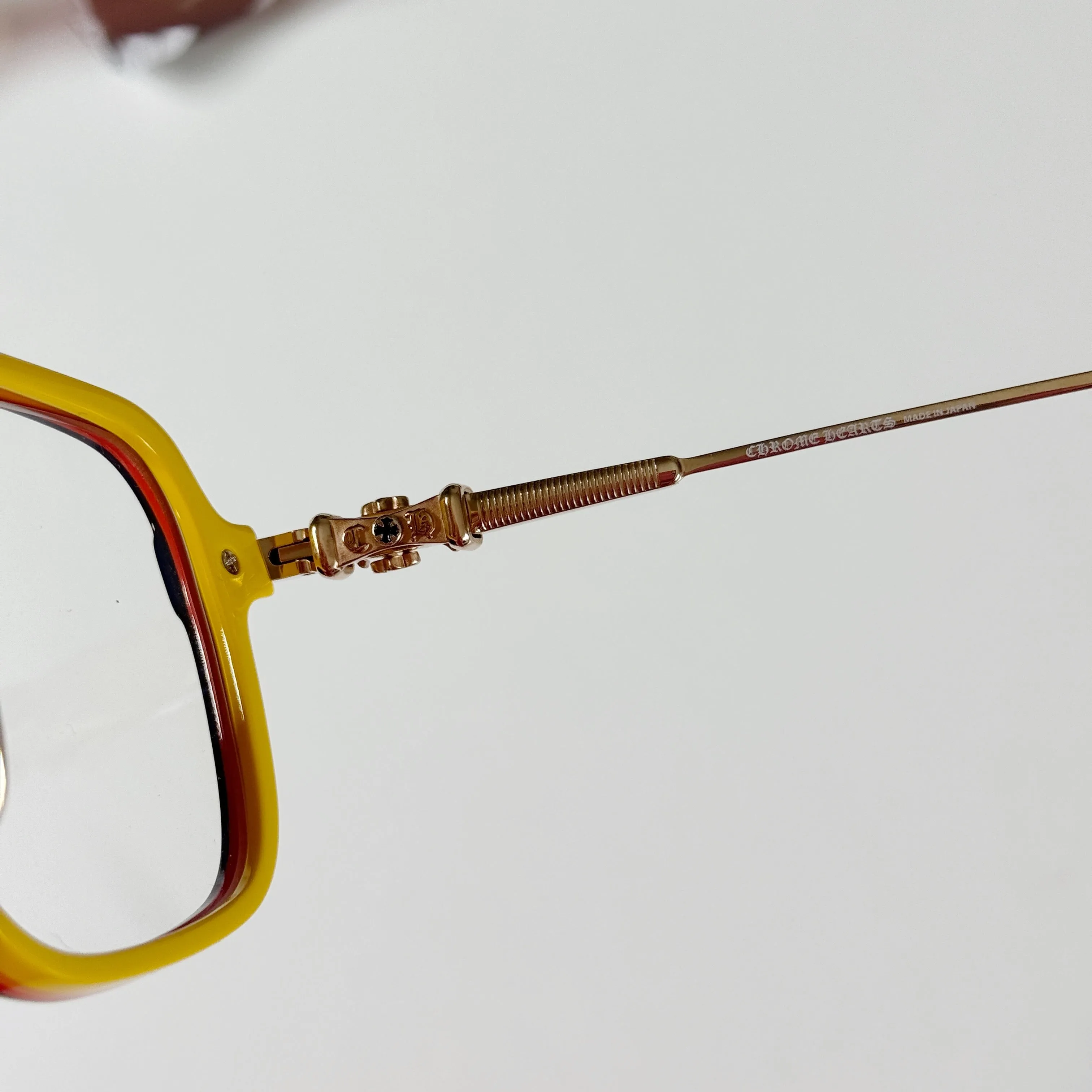 CH Init  Blue Hour Gold plated Frame glasses