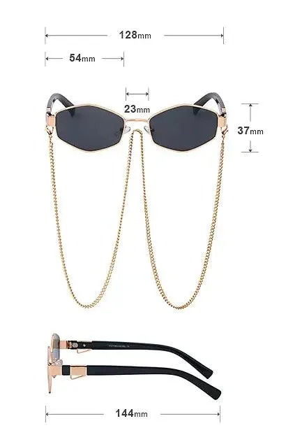 Chain Korean Style Sunglasses