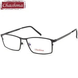 Chashma Ottica Men's Full Rim Square Titanium Eyeglasses 7021