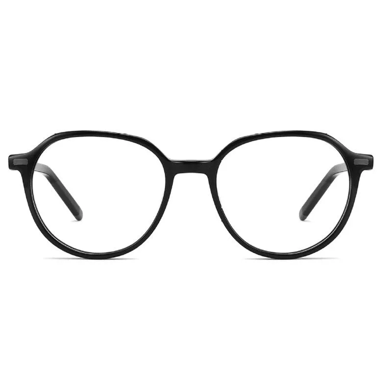 Chashma Unisex Children's Full Rim Oval Acetate Spring Hinge Eyeglasses 9043