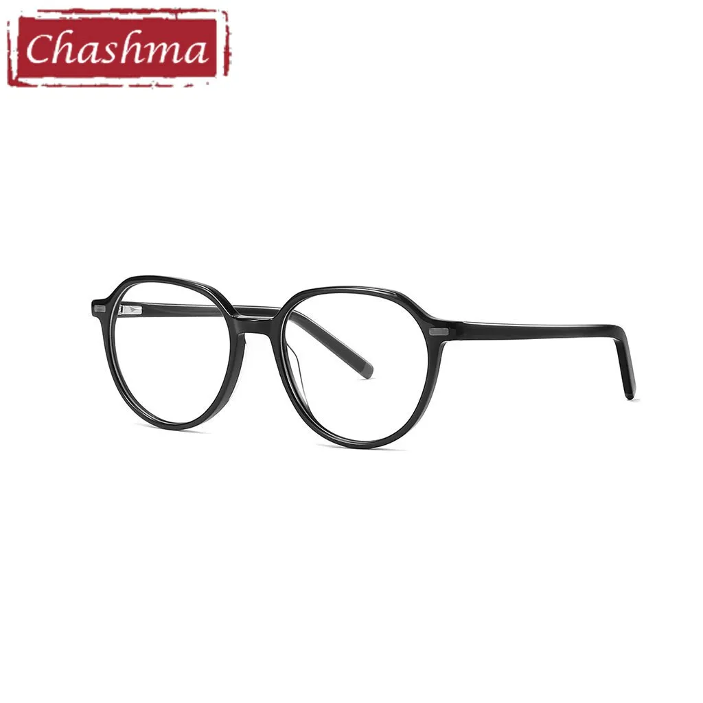 Chashma Unisex Children's Full Rim Oval Acetate Spring Hinge Eyeglasses 9043
